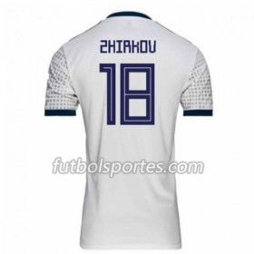 Camisetas Rusia Zhirkov 18 Segunda Equipacion Mundial 2018